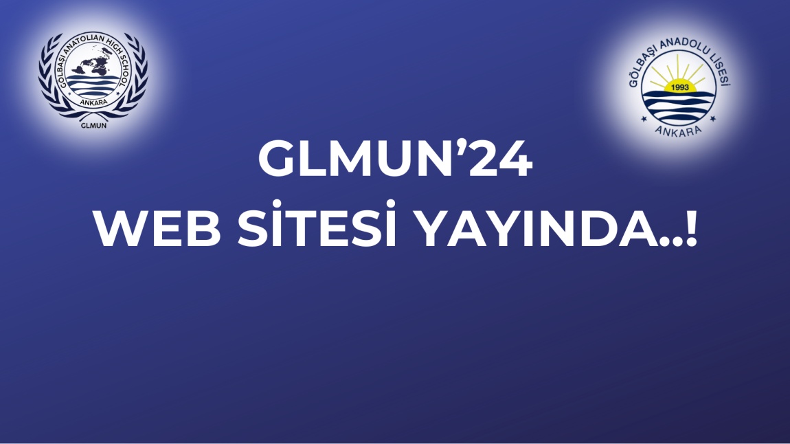 GLMUN'24 WEB SİTESİ YAYINDA!